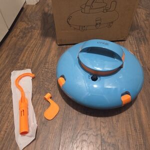 L1 Cordless Robotic Pool Cleaner, Pool Vacuum for Above Ground Pools with Obstac